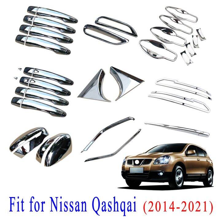 Car Decoration Accessories For Nissan Qashqai J11 Rouge Grille Mirror