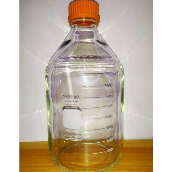 L Pyrex Reagent Bottle Media Bottle Glass Made In Germany Lazada Ph