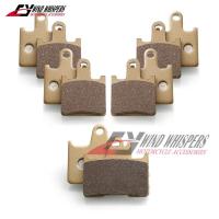 Copper Fiber Front Rear Brake Pads For Kawasaki GTR 1400 (ZG) 2008 - 2016 ZG 1400 Consours 2008 - 2012 ZZR 1400 2006 - 2016