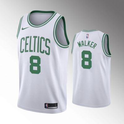 Ready Stock High Quality Authentic Basketball Jersey 2019-20 Mens Boston Celtics 8 Kemba Walker White Jersey - Association Edition