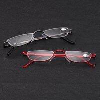 NONOR Half Frame Metal Reading Glasses Men Presbyopic Glasses Half Rim Women Glasses Unisex Eyeglasses Men Reading Glasses 1.5