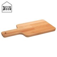 เขียง เขียงไม้ สำหรับหั่นหรือเสิร์ฟอาหาร ไม้บีช ,30x15 ซม. พร็อพแมต ,PROPPMÄTT Chopping board (Solid beech)