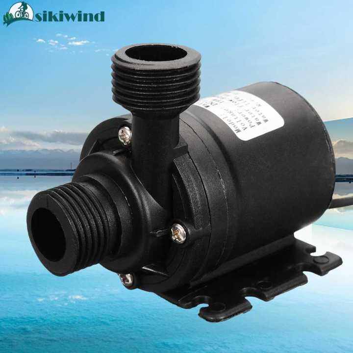 DC 12V/24V Submersible Water Pump 800L/h Water Immersion Pump 5.5 M ...