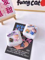 Ding Dong Cat Travel กล่องยาแบบพกพาแท็บเล็ตมินิเม็ดยากล่องบรรจุยากล่องเก็บของสากลน่ารัก