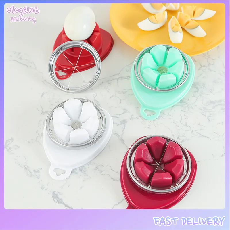 elegantstunning Multifunctional Fancy Egg Cutter, 3-in-1 Kitchen