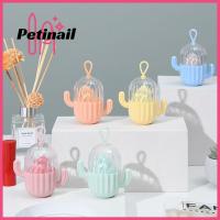 PETINAIL ไข่งาม Peralatan Rias กล่องเก็บของเครื่องสำอางค์ชั้นวางของในห้องน้ำฟองน้ำแต่งหน้าอุปกรณ์ยางรัดกล่องผู้หญิง