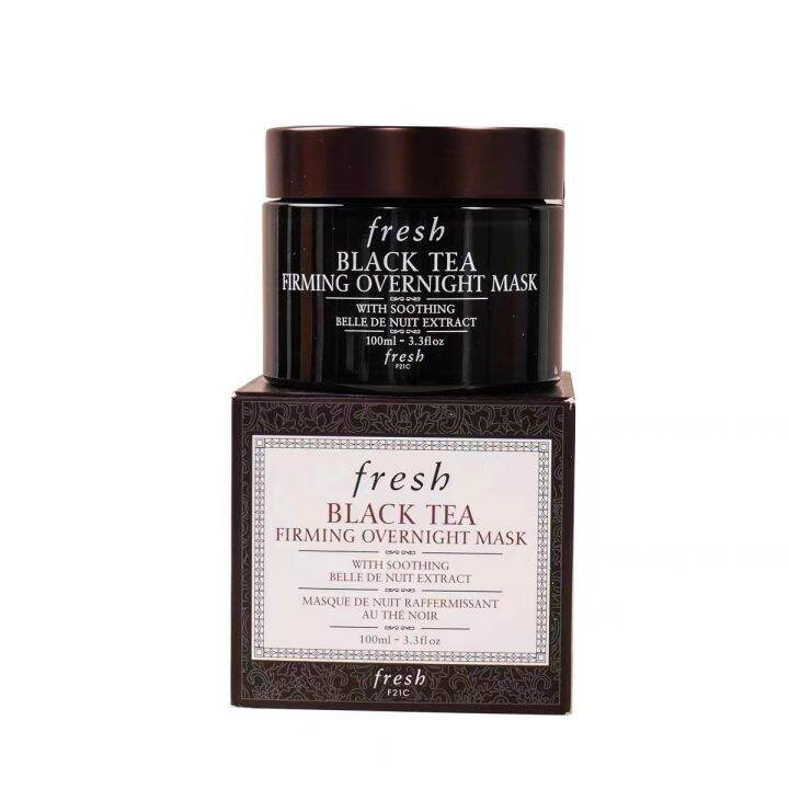 Fresh Black Tea Firming Overnight Facial Mask 100ml Lazada