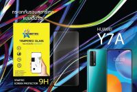 STARTEC ฟิล์มกระจกโค้งเต็มจอ-กาวเต็มทั้งแผ่น Huawei รุ่น Y7a หน้ากระจกเต็มจอและหลังเคพร่าใส (2in1)