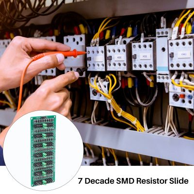 7 Decade 1R - 9999999R Programmable SMD Resistor Slide Resistor Board Step Accuracy 1R 1% 1/2 Watt Module 200V
