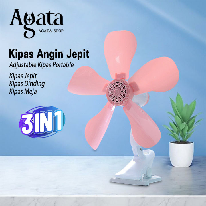 Kipas Angin Jepit 3 In 1dindingdudukjepit Kipas Mini Fan Jepit Jepit Dinding Duduk Lazada 1238