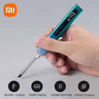 Xiaomi Ronguan Smart Portable Electric Soldering Iron Set Digital OLED Display Temperature Adjustable Welding Tools Soldering