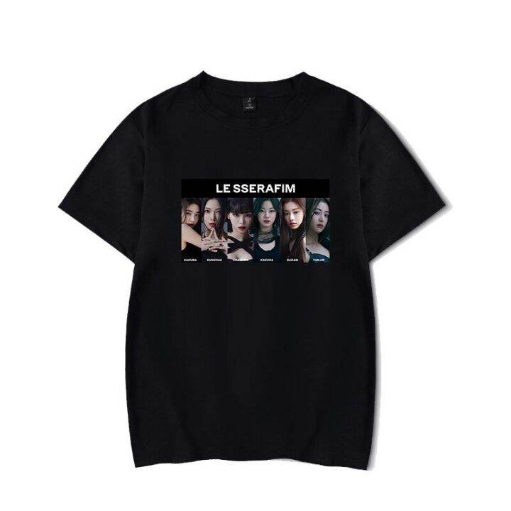 new-korean-fashion-le-ssera-k-pop-t-shirt-fearless-k-pop-tshirt-harajuku-streetwear-hip-hop-cotton-t-shirt-female-cal-tee-top