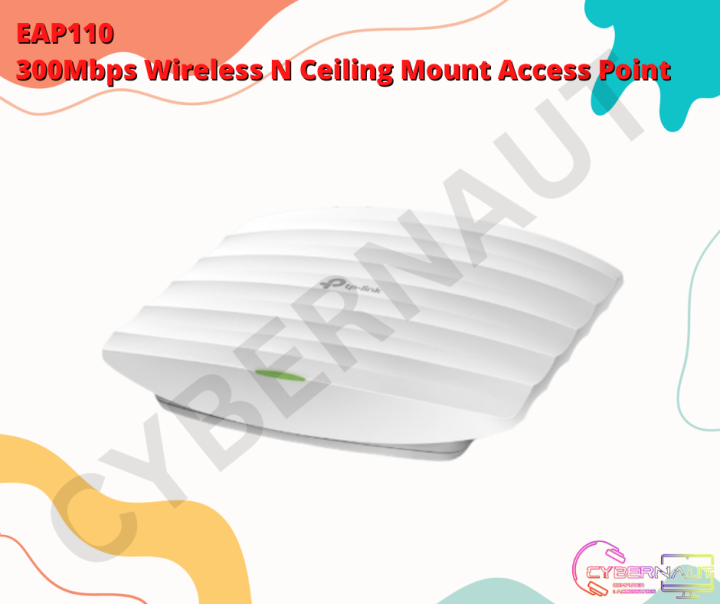 Tp Link Eap110 300mbps Wireless N Ceiling Mount Access Point Lazada Ph