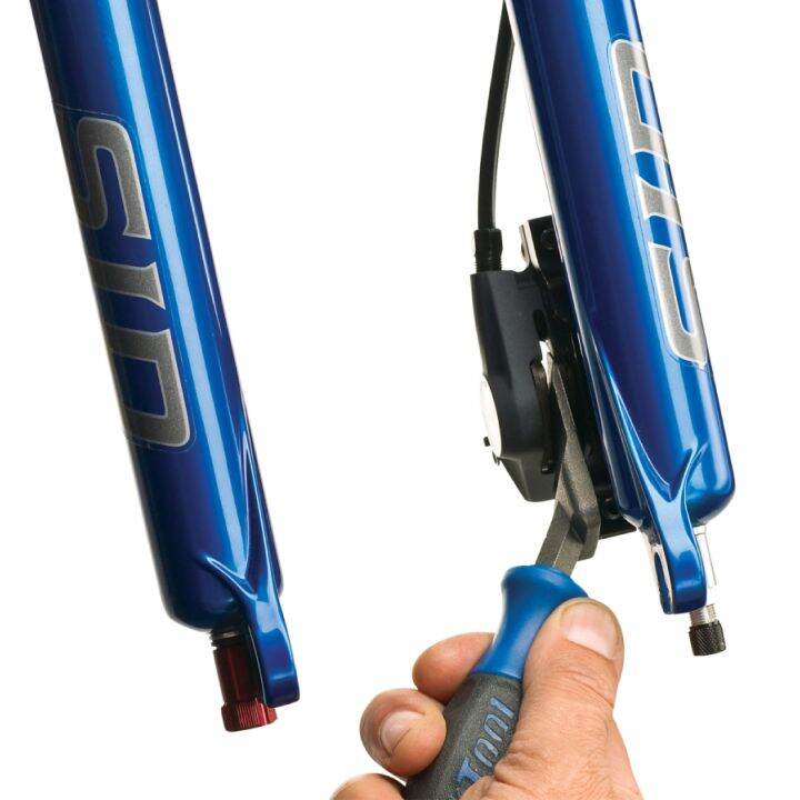 park-tool-pp-1-2-เครื่องมือง้างสูบดิสก์เบรก-สำหรับ-shimano-ชิมาโน่-xtr-ใช้สไลด์เข้าไปในคาลิปเปอร์ดิสก์เบรก-hydraulic-brake-piston-press-ทนทาน-แข็งแรงมาก-จาก-usa