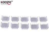 10pcs Radiator Aluminum Heatsink Computer Cooler Radiator Heat Sink For Motherboard DDR VGA RAM Memory IC Chipset Cooler Heatsinks