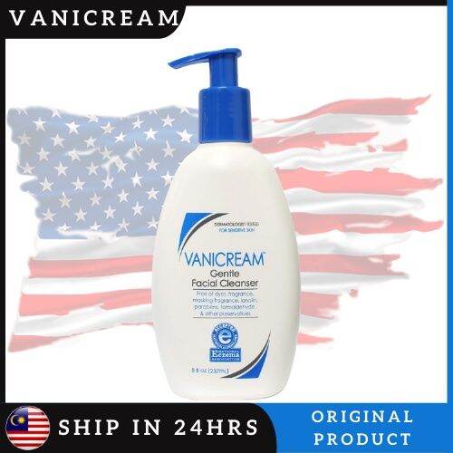 Vanicream Gentle Facial Cleanser With Pump Dispenser Fragrance Gluten