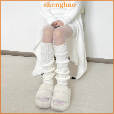 shenghao ถุงน่องญี่ปุ่นสำหรับผู้หญิงสไตล์วิทยาลัยอบอุ่นสไตล์โลลิต้าสำหรับฤดูใบไม้ร่วงและฤดูหนาว
