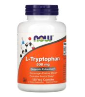 NOW Foods, L-Tryptophan, 500 mg, 120 Veg Caps