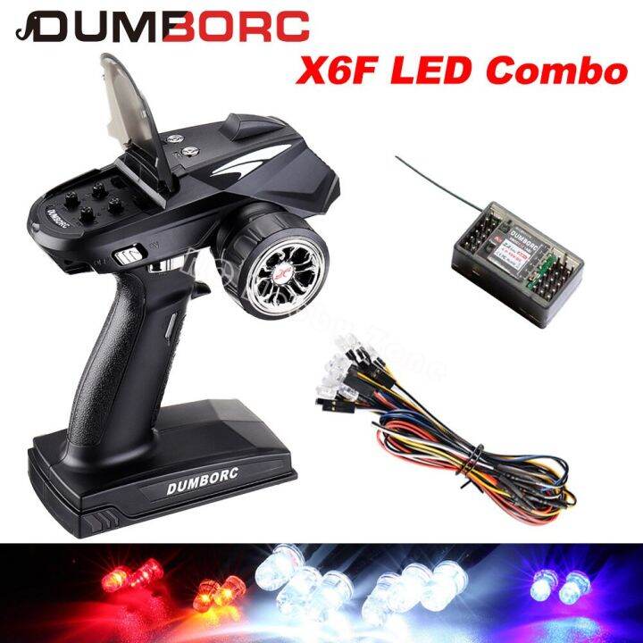 DUMBORC X6 6CH 2.4G RC Radio Controller Transmitter with X6F X6DC ...
