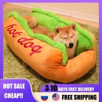 derZ441 ยอดฮิต - / Hot Pet Dog Puppy Dog Bed ขนาดต่างๆสุนัขขนาดใหญ่ Lounger Bed Kennel Mat Soft Fiber Warm Soft Bed House ผลิตภัณฑ์สำหรับสุนัขและแมว