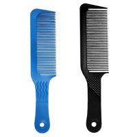 Anti Static Long Waved Teeth Carbon Comb Women Make Up Hair Smooth Comb Professional Hairdressing Unisex Comb For Hairstyling