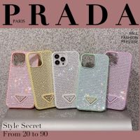 CrashStar เคสโทรศัพท์แฟชั่นสุดสวยติดเพชรสำหรับ iPhone 14 Pro Max Plus 13 Pro Max 12 Pro Max เคสโทรศัพท์แบบแข็งเคสใส่โทรศัพท์หรูหราส่องแสงเป็นประกายวิบวับกันตกขายดี