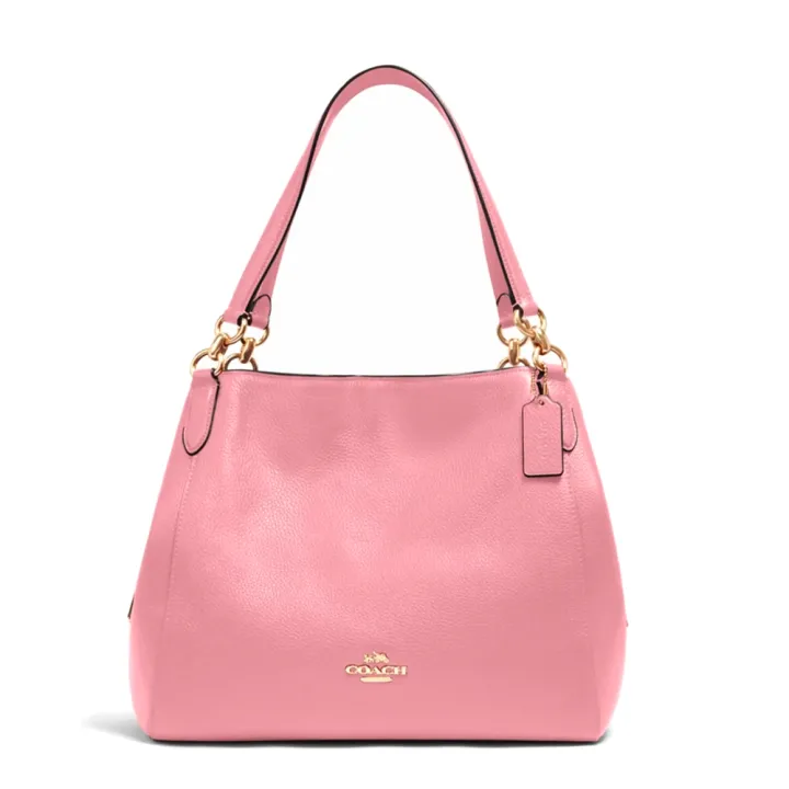 กระเป๋าถือ COACH แท้ หนังแท้ หนังนิ่ม ช่องเยอะ รุ่นใหม่ สวยมาก COACH