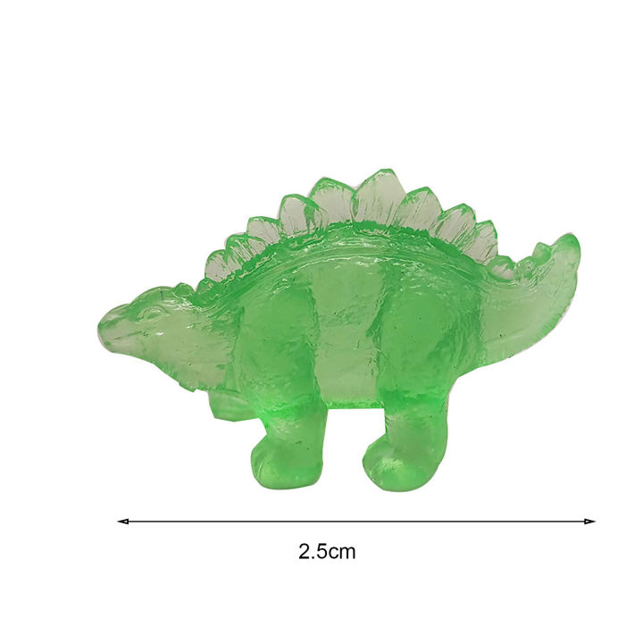microgood-24ชิ้นของเล่นไดโนเสาร์ขนาดเล็กสีการ์ตูนไดโนเสาร์เครื่องประดับรูปแกะสลักชุดขนาดเล็กตุ๊กตาสัตว์-tpr-ของขวัญรูปแบบฟิลเลอร์ของขวัญของเล่นแบบจำลอง