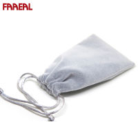 FAAEAL MP4 MP3 Player Storage Bag High Quality Soft Velvet Pouch Bag Earphone Cable Earbud Organizer Portable Durable Sundries Coins Data Line Storage Case Headphone Mobile Phone Keys Pouch
