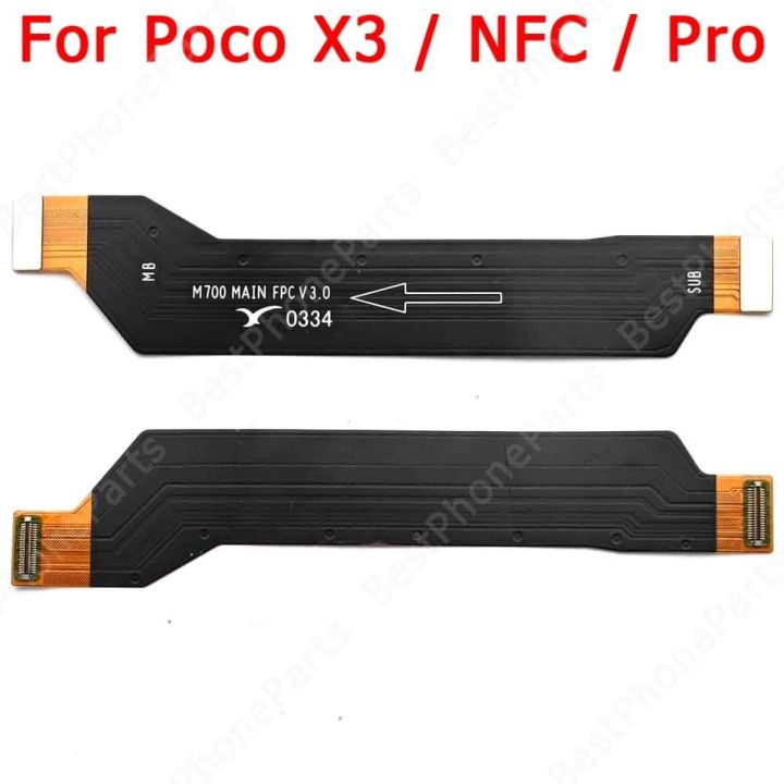 For Xiaomi Mi Poco X3 Nfc Pro Connector Pcb Mainboard New Original Main Board Flex Cable 4224