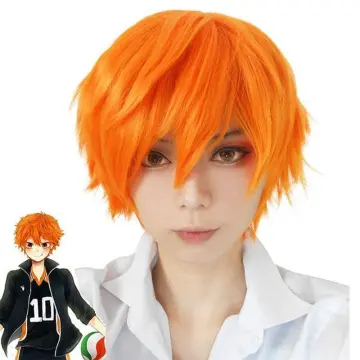Short Curly Male Wig Black White Yellow Half Cosplay Anime Costume  Halloween on OnBuy