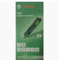 VIVEN ไขควงไร้สาย3.6V รุ่น CSD L1 สายชาร์จ เครื่องมือช่าง รับประกัน