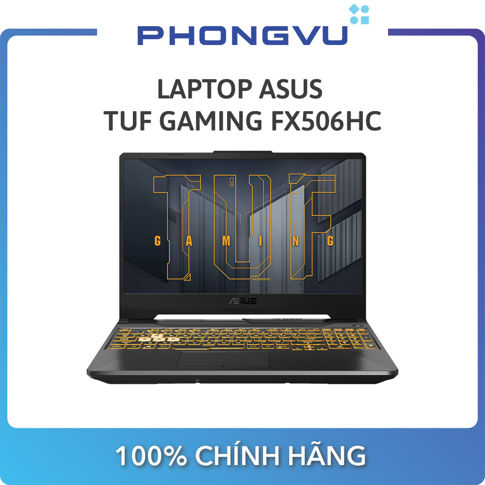 Laptop Asus TUF Gaming FX506HC (15.6 Full HD / i7-11800H / 8GB / SSD 512GB / RTX 3050 / Win 10)