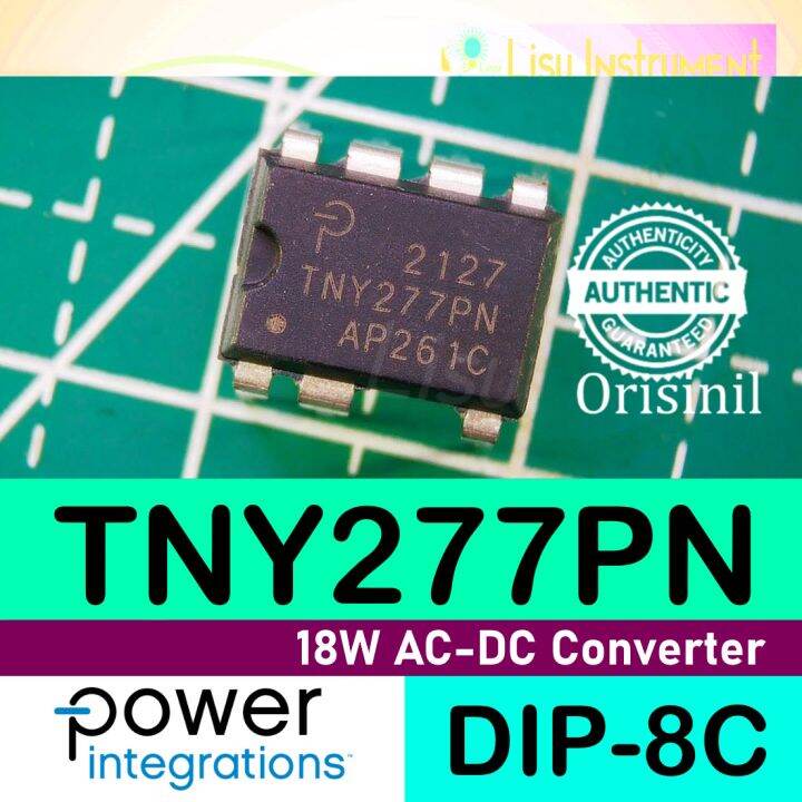 Tny277pn 18w Ac Dc Converter Integrated Off Line Switcher Dip 8c Power Integrations Original 9669