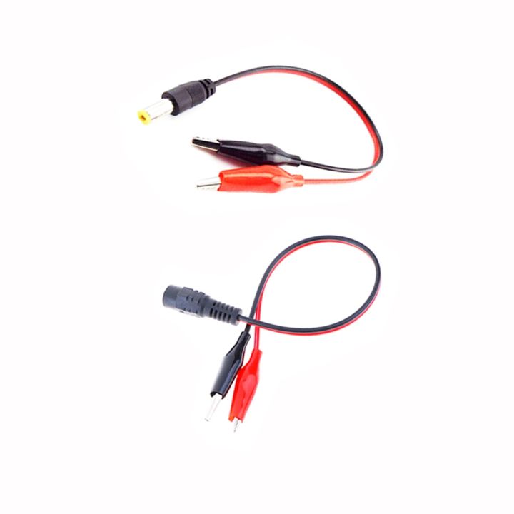 dc-konektor-jack-perempuan-laki-laki-klip-buaya-kawat-buaya-12v-kabel-daya-ke-2-klip-buaya-tegangan-terhubung-5-5x2-1mm