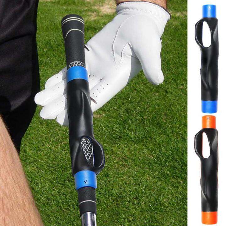 Golf Grip Trainer Attachment Outdoor Golf Swing Grip Trainer Beginner Gesture Alignment Training