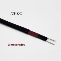 2M 12V Self Regulating Heat Trace Cable for Freeze Protection on Cars and Trucks 12V Battery Heating Cable Wires Leads Adapters