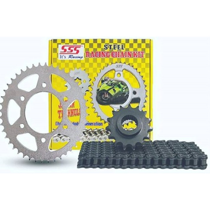 Sss Chain Kit Gear Gir Set Rantai Harian Honda Astrea Astra Grand Gran