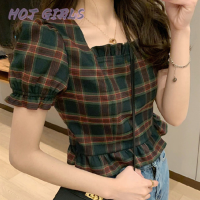 Hot Girls เสื้อ เสื้อแขนยาว เสื้อผู้หญิง เสื้อแฟชั่นผญ วินเทจ ล้ำสมัย ทันสมัย ทันสมัย WCS2393BP6 41Z231010