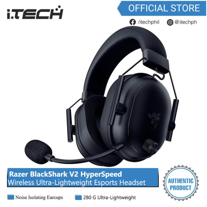 Razer BlackShark V2 HyperSpeed Wireless Ultra-Lightweight Esports ...