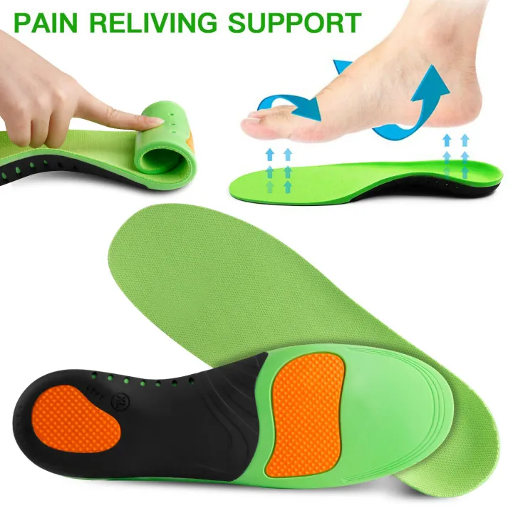 [Cutewomen2020] 1Pair Orthopedic Orthotic Insoles Plantar Fasciitis