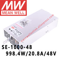 SE-1000-48หมายถึงดี998.4W 20.8A 48V DC แหล่งจ่ายไฟเอาท์พุทเดี่ยว Meanwell ร้านค้าออนไลน์