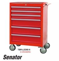 รถเข็นเก็บเครื่องมือ 6 ลิ้นชัก 6 Drawers Tool Trolley (Senator) รุ่น TBR-L4006I-X By Mcmachinetools