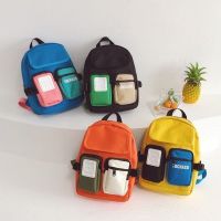 【Hot Sale】 Korean version of childrens bag fashion all-match backpack handsome boy girl light kindergarten school tide