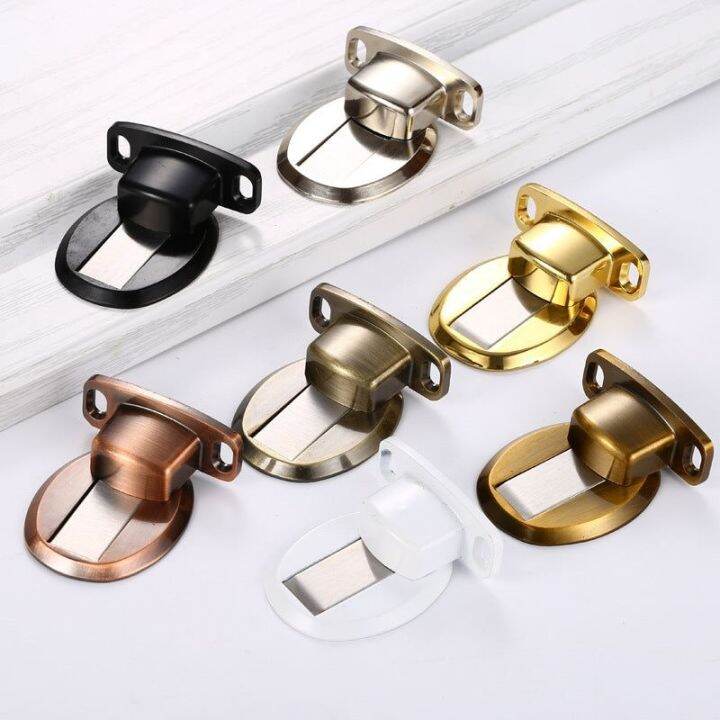 magnetic-door-stops-304-stainless-steel-door-stopper-hidden-door-holders-catch-floor-nail-free-doorstop-furniture-hardware