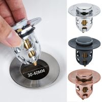 Universal Stainless Steel Basin Pop-Up Bounce Core Basin Drain Filter Hair Catcher Sink Strainer Bathtub Stopper Bathroom Tool