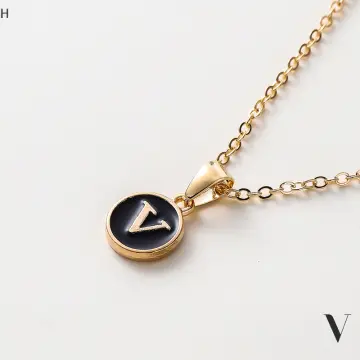 Gold Chain Necklace Men Letter, Chains Letter Initial