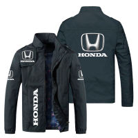 Honda Jacket Coats 2021 Autumn Winter new Mens Honda Car Logo Jacket Windbreaker Punk Motorcycle Jacket Bike Jacket Men Clothing