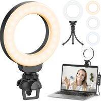 4.1นิ้วแหวนถ่ายภาพสำหรับวิดีโอ Selfie Conference Studio เติมด้วยสาย Usb โทรศัพท์ Live Photo Lamp Led Lights