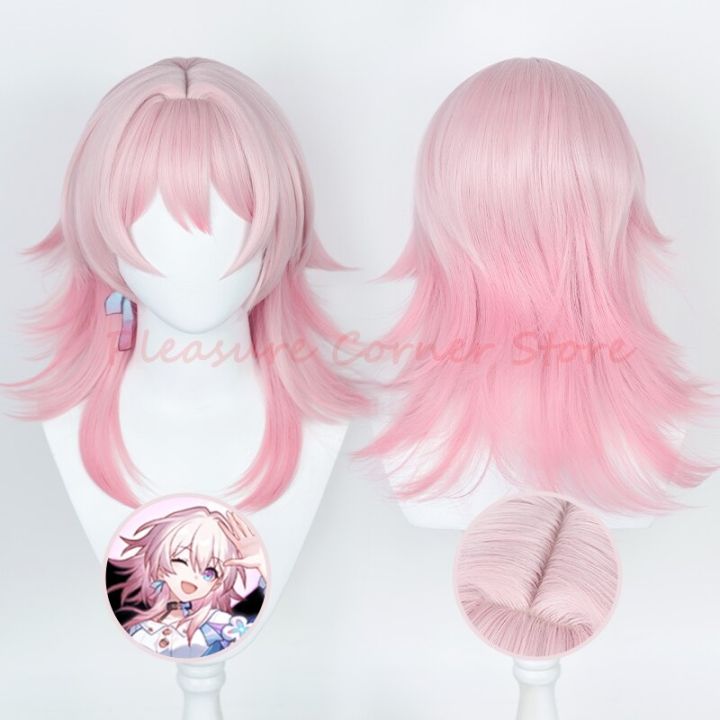 game-honkai-star-rail-7th-march-cosplay-costumes-uniform-outfit-halloween-party-women-pink-wig-march-7th-cosplay-costume-wigs